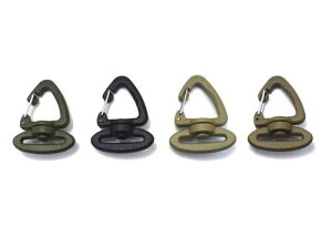ylR|X֑ΉzDuraflex 1-10183 , Swivel Triangle Metallic Snaphook ] vX`bN , XibvtbNis͋j y1zUTX ɃTCYƐFIĂB38mm,50mmBlac
