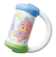トイローヤル コロリンチャイム (水洗い可能/がらがら/ラトル) 清潔 丈夫 やさしい音色 (にぎりやすい/音…