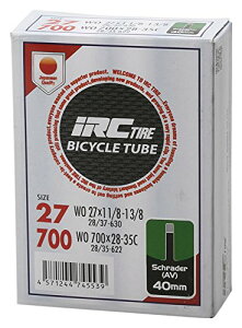 �A�C�A�[���V�[�^�C��(IRC tire) ���]�� �`���[�u WO 700 × 28C-35C�E27 × 1 1/8-1 3/8 �Ď��o���u40mm 28950J