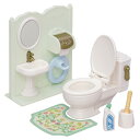 シルバニアファミリー 家具 【 トイレセット 】 カ-629 STマーク認証 3歳以上 おもちゃ ドールハウス Sylvanian Families エポック社 EPOCH