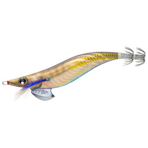 YO-ZURI (ヨーヅリ) エギ イカ釣り ルアー アオリーQ 【 エギング 釣具 釣り道具 釣り具 餌木 えぎ 仕掛け アオリイカ 】 2.5号 ブルー夜光ゴールドリアルアジ A1030N-BLGA