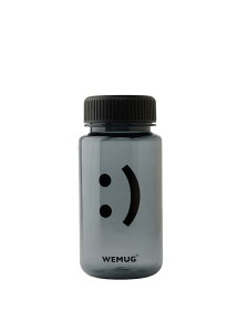 WEMUG �~�j �E�H�[�^�[�{�g�� 350ml (���R�ꂵ�Ȃ� �����{�g��) �p�b�L�����X ���� �v���X�`�b�N�{�g�� mini smile (�O���[)