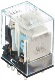 オムロン(OMRON) ミニパワーリレー MY4 DC24 /2-9709-03