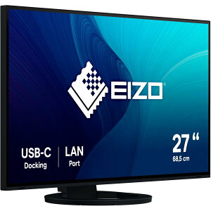 EIZO �I�t�B�X�ړ]���������f�C�W�[�`�F�[���Ή����j�^�[ | FlexScan EV2795-BK | 27.0�^WQHD�EUSB Type-C�E�u���b�N
