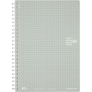 �R�N��(KOKUYO) �m�[�g �\�t�g�����O 80�� A5 ����r �X-SV338S5-C �V���o�[