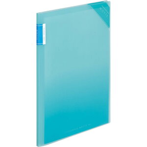 コクヨ ファイル クリヤーホルダーブック MOTTE A4 6P 水色 フ-LM5710LB-6