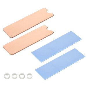 ELUTENG M.2 SSD �q�[�g�V���N ���� 2280 ���M�ڒ��V�[�g�t�� 2�Z�b�g ���M�V�[�g 73×21×1mm ���^