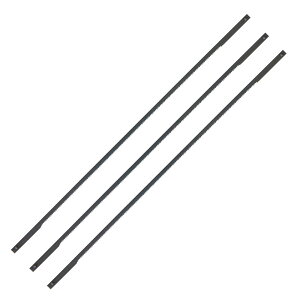 角利産業(Kakuri Sangyo) 糸鋸 デラックス No.7260 専用替刃 3本入 プラスチック用(極細目) 焼入 塩ビパイプ 集成材 ノコ ノコギリ のこぎり 12314