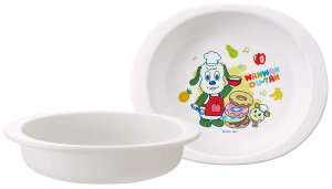 スケーター(Skater) ベビー食器 小皿 子供用 5ヵ月頃~ 抗菌 プラスチック製 290ml いないいないばあっ! XP25AG-A