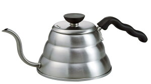 HARIO(ハリオ) V60 ドリップケトル・ヴォ―ノ 実用容量600mL 直火/IH対応 ヘアラインシルバー 日本製 プレゼント ギフト 贈り物 VKBR-100-HSV