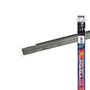 PIAA ワイパー 替えゴム 525mm スーパーグラファイト グラファイトコーティングゴム 1本入 呼番11D 特殊金属レール仕様 WGD525