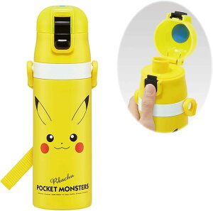 �X�P�[�^�[(Skater) ���� �q���p ������ 470ml �|�P���� �s�J�`���E �t�F�C�X 23 �j�̎q ���̎q �ۗ��p �X�e�����X �y�ʃ^�C�v waterbottle �X�|�[�c�{�g�� �L�b�Y ���ǂ� ���r SDC4-A