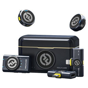 Hollyland Lark M2 CX}CN iPhone 16 / iPhone 15V[YΉy͂9gE48kHz/24bitEENCmCYLZOE300mELightningEType CΉzyAO 10ԘA }Olb