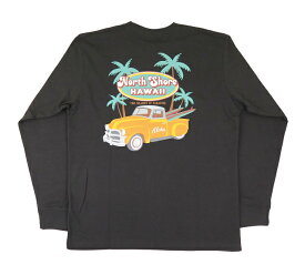 長袖 Tシャツ メンズ Hulalani Hawaii フララニ ハワイアン (メンズ/チャコールグレー) 234HU1LT033 サーフブランド 送料無料 ハワイアン雑貨 ハワイアン 雑貨 ハワイ