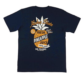 半袖 メンズ Tシャツ フララニ ハワイ ハワイアン サーフブランド (メンズ/D.ネイビー) Hulalani ハワイアン雑貨 232HU1ST039 送料無料 サーフ 雑貨 ハワイ