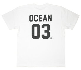 SALE 半袖 Tシャツ ハワイアン雑貨 メンズ ハレイワ ハワイアン Tシャツ (ホワイト) OCEAN 03 メール便対応可 ハワイアン 雑貨 サーフブランド ハワイアン 雑貨 ハワイ