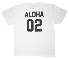 SALE 半袖 Tシャツ ハワイアン雑貨 メンズ ハレイワ ハワイアン Tシャツ (ホワイト) ALOHA 02 メール便対応可 ハワイアン 雑貨 サーフブランド アロハ ハワイアン 雑貨 ハワイ