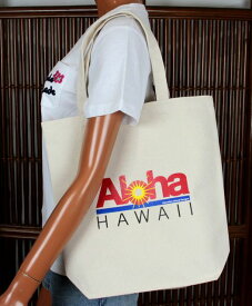ハワイアン 雑貨 バッグ ハワイアン雑貨 HID ハワイアンアイランドデザイン トートバッグ キャンバスバッグ (ALOHA HAWAII) ハワイアン 雑貨 ハワイアン雑貨 ハワイアン雑貨 ハワイ お土産 ハワイアン バッグ