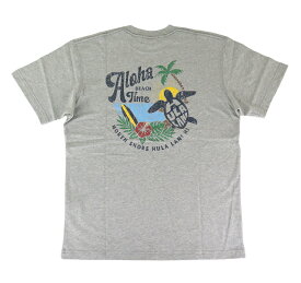 半袖 Tシャツ メンズ フララニ Hulalani Hawaii 新作 ハワイ ハワイアン サーフブランド (メンズ/グレー) ハワイアン雑貨 242HU1ST041 おしゃれ サーフ ハワイ