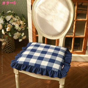 シートクッション チェアパッド 正方形 紐付き ふわふわ 低反発 座布団 クッション 厚手 椅子クッション ムレにくい ダイニング チェアクッション 体圧分散 お尻に優しい 座り心地良い チェ