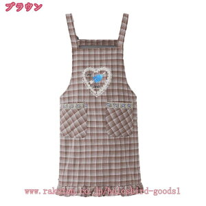 エプロン H型 おしゃれ 蝶結び 保育士 フリル カフェエプロン 女性用 レディース 作業用 汚れにくい ポケット付き 大きいサイズ 洗える かわいい キッチン ガーデニング チェック柄 母の日
