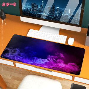 ゲーミング マウスパッド おしゃれ 大型 ゲーミングマウスパッド ワイドサイズ キーボードパッド 疲労軽減 滑り止め ラバー付き デスクマット 事務机 学習机 テーブルマット 洗える 滑らか