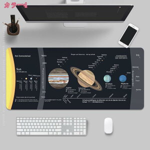 マウスパッド 大型 キーボードパッド 布製 デスクマット 宇宙柄 おしゃれ 滑らか オフィスデスクパッド テーブルマット ラップトップマット 上品 事務机 キーボードマット 学習机 デスクパ