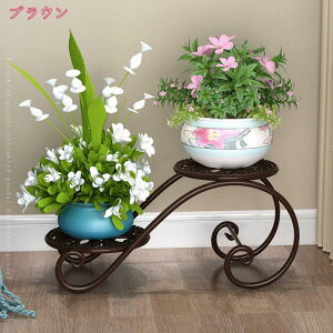フラワースタンド フラワーラック 鉢スタンド アイアン 植木鉢ラック 階段状 植木鉢台 観葉植物 ラック インテリア 花台 シンプル 鉢植え ガーデニング プランター台 花ポットホルダ ガーデ