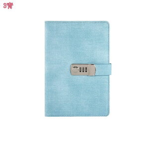 日記 ロック可能 日記帳 パスワード 管理 メモ帳 パーソナル 鍵 付き ノート ビンテージノートブック 日記帳 鍵付き PU レザー レトロ スケジュール 旅行 A5 ダイヤルロック 100枚 200ページ 日