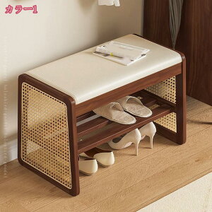 2000円OFFクーポン 玄関ベンチ 収納ベンチ シューズラック 収納スツール 靴収納 木製 おしゃれ 座面クッション 玄関収納 玄関椅子 腰掛け ベンチ 下駄箱 靴棚 靴箱 収納スツール 軽量 通気性