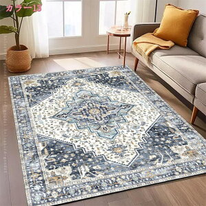 花柄 センターラグ マット ヨーロッパ オシャレ ペルシャ風絨毯 オールシーズン適用 掃除易い 絨毯 おしゃれ 床暖房対応 新生活 居間 室内 玄関マット ダイニング ペルシャ風 エスニック 北