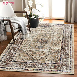 花柄 センターラグ マット ヨーロッパ オシャレ ペルシャ風絨毯 オールシーズン適用 掃除易い 絨毯 おしゃれ 床暖房対応 新生活 居間 室内 玄関マット ダイニング ペルシャ風 エスニック 北