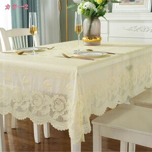 おしゃれ テーブルクロス 洋風 滑り止め 花柄 エレガント 上品 スクエアテーブルマット 田園風 北欧 ティーテーブルカバー キッチン用品 通気性 軽い 食卓飾り 結婚式パーティー holosbird-goods