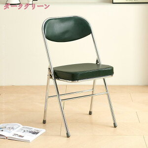 パイプ椅子 折りたたみ椅子 折りたたみチェア おりたたみチェア 省スペース 背もたれ ダイニングチェア 折り畳みチェア ミーティングチェア シンプル 持ち運び カジュアル リビングチェア