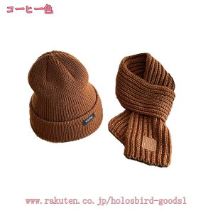 ベビー 帽子 冬 男の子 新生児 ニット帽 マフラー キッズ かわいい 子供 女の子 セット ネックウォーマー ニット スキー ニット子供 赤ちゃん ニットキャップ あたたかい かわいい 寒さ対策