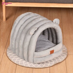 猫 ベッド ドーム 冬 猫ハウス ペットベッド 冬用 洗える 暖かい ふわふわ もこもこ 猫用ベッド 小型犬 キャットハウス クッション 寝床 ペットハウス 冬寒さ対策 ソフトケージ かわいい 通