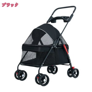 1000円OFFクーポン ペットカート 犬用ベビーカー 猫 犬 バギー 多頭用 カート 3way 折りたたみ 四輪 小型犬 中型犬 360°回転 お出かけ 軽量 組み立て簡単 ペットキャリー ドッグカート ペットバ