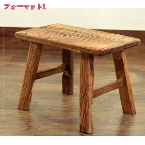 ベンチ ウッドベンチ 古材 チーク ウッド 木製 ショート 椅子 チェア いす イス ダイニングベンチ ダイニングチェア 花台 フラワースタンド 飾り台 鉢置き 玄関スツール おしゃれ 北欧 和モ
