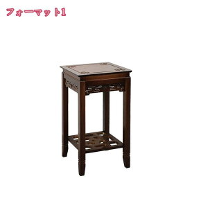 サイドテーブル ミニテーブル フラワースタンド 花台 植木鉢 置き棚 飾り台 ガーデニング雑貨 ガーデニングラック 高さ53cm花台 フラワースタンド 木製 フラワーラック 花瓶台 鉢置き台 観葉