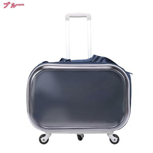 犬猫用ペットキャリーバッグ ペットキャリーケース キャスター付き 透明ペットバッグ ペットリュック 犬用キャリーカート お出かけに便利 猫バッグ 犬バッグ ハードキャリー 猫 小型犬 散