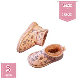 500円OFFクーポン 子供ブーツ あったかムートン ショートスリッポん ラウンドトゥ ハイカット クマ柄 ベビー キッズ 赤ちゃん 軽量 靴 贈り物 クリスマス 通園 子供靴 安い 学生靴 幅広 かるい おしゃれ 厚手 通学靴 公園遊び holosbird-goods1