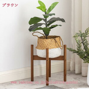 フラワースタンド 木製 花台 鉢スタンド 植木鉢台 竹製 植木台 花ポットホルダ 鉢置き オシャレ 鉢置き台 観葉植物 ガーデンラック 植物スタンド 盆栽スタンド シンプル プランター台 ホー