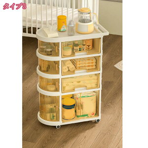 収納ワゴン 収納カート ベビー収納ラック 折りたたみ式 キャスター付き 引き出し 整理棚 ベビーワゴン 収納カート 収納ワゴン 折りたたみ キャスタワゴン ベビー用品収納ワゴン キャスター