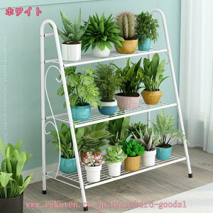 フラワースタンド 3段 多機能収納ラック アイアン製 シューズラック ガーデンラック 収納棚 植物棚 屋外 室内 ベランダ 鉢植え 組立簡単 おしゃれ ディスプレイ 盆栽スタンド プランター台