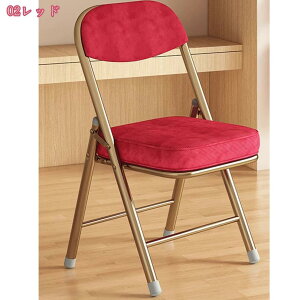 折りたたみチェア パイプ椅子 食卓椅子 コンパクト 収納 折り畳み イス ミーティングチェア 背もたれ クッション デスクチェア オフィスチェア 学習チェア 滑り止め リビングチェア インテ