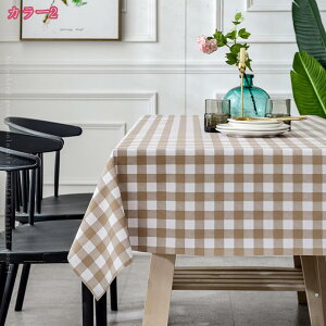 PVC テーブルクロス 撥水 加工 おしゃれ 北欧 正方形 長方形 テーブルマット アウトドア 大判 業務用 イベント キャンプ シンプル 小さめ マット 長机 チェック柄 防水 ビニール 2人掛け 4人掛