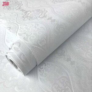 壁紙 シール 花柄 白 リメイクシート はがせる おしゃれ 壁紙 厚手 カッティングシート 防水 のり付き 洋風調 ウォールステッカー 幅60cm×長さ10m はがせる壁紙 クロス 模様替え リフォーム 補