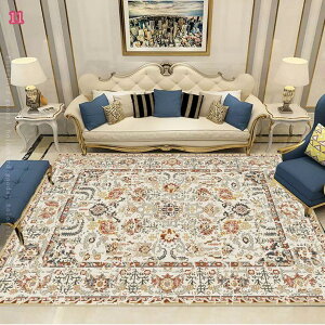 ペルシャ ラグ 絨毯風 1畳 L- 2畳 3畳 ラグマット おしゃれ モダン 子供 部屋 センターラグ 玄関マット 防ダニ 滑り止め 床暖房 ホットカーペット 対応 洋風 北欧 ラグ 洗える 折り畳み可能 大