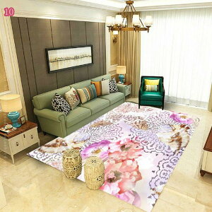 ラグ 3畳 おしゃれ カーペット 洗える ラグマット 北欧 柄 ヴィンテージ ペルシャ 絨毯 抽象的 幾何 絨毯 おしゃれ 滑り止め付き ホットカーペットカバー 床暖房 3畳 ピンク ブラウン 新生活