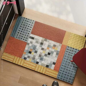 玄関マット ドアマット PVCマット カーペット 屋外 室内 おしゃれ 泥落とし 滑り止め 耐磨耗性 業務用 家庭用 オフィス お店 キッチン 防音 転倒防止 部屋飾り 軽量 抽象的 和室 洋室兼用 オー